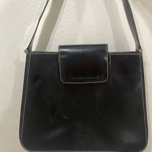 Tanner krolle black genuine leather purse